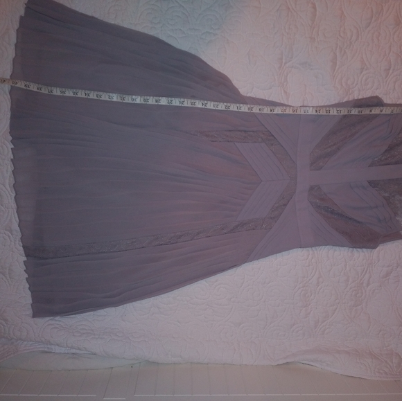 BCBG MAXAZRIA Raya Sleeveless Pleated Lace Dress - Picture 16 of 16